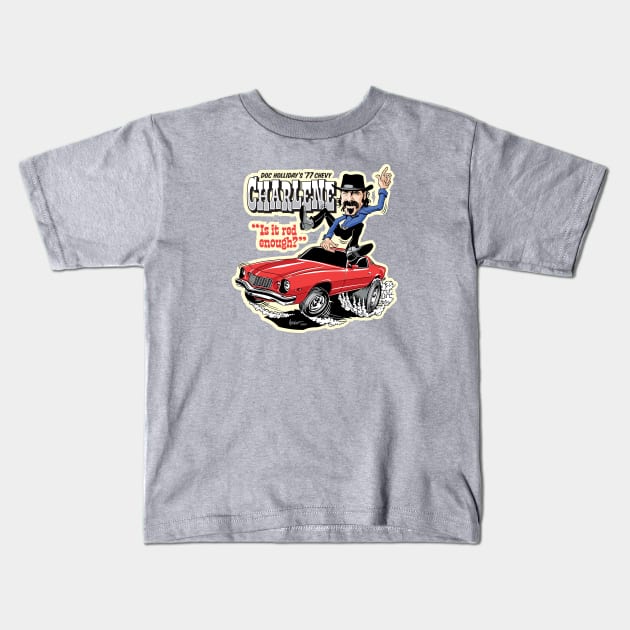 Charlene Kids T-Shirt by Ratscape